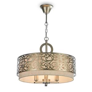 Подвесной светильник Maytoni Decorative Lighting Venera, хлопковая ткань / смесь металлов - 3-световая