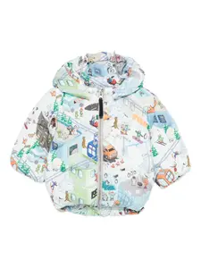 Куртка с капюшоном Harpo Molo, белый