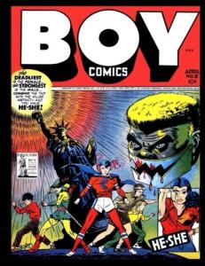 Boy Comics #9: Classic Golden Age Comic 1943 (CreateSpace Independent Publishing Platform)