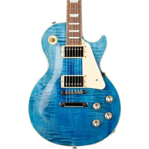 Электрогитара Gibson Les Paul Standard '60s с фигурной верхней декой, Ocean Blue