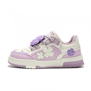 LUCKY BRAND Амортизирующие, износостойкие, легкие, дышащие, увеличивающие рост низкие кеды унисекс светло-фиолетовые [Женские], цвет Light Purple[Women's]