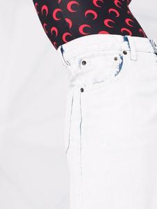 Maison Margiela джинсовая юбка макси с завышенной талией, белый