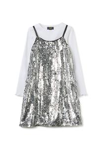 Топ OVS REGULAR FIT SET , White Grey/White