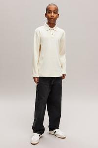 Плотницкие джинсы свободного кроя H&M, серый