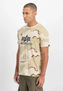 Футболка с камуфляжным принтом Alpha Industries, Desert Camo