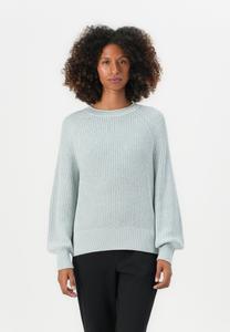 Джемпер TOM TAILOR DENIM CREW NECK, Cloud Blue Melange/Mottled Light Blue
