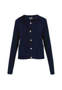 Вязаный кардиган DreiMaster Vintage, темно-синий
