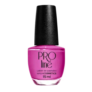 Лак для ногтей 017 кроющий фиолетовый, 15 мл Maga Cosmetics Proline, цвет 017