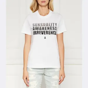 Футболка стандартного кроя Patrizia Pepe, белый