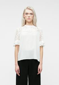 Блуза VILA VISHIMMER HIGH NECK , Snow White/White