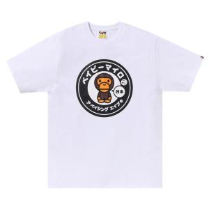 Футболка BAPE Japan Baby Milo Tee #1, White