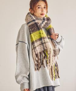 Антистатический пушистый шарф Studio Clip, цвет Beige(55)