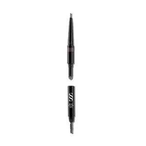 Филлер для бровей 3 в 1 Lapiz Brow Sculptor Make Up Sensilis, цвет brune