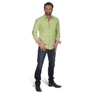 Рубашка Октоберфест - зелено-белая