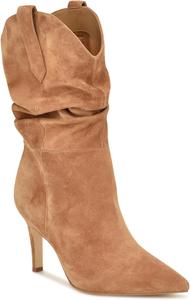 Dress Booties by Gonda Nine West, Cognac 101