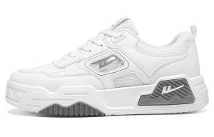 Кроссовки WARRIOR Skateboarding Shoes Unisex Low-top, белый/красный