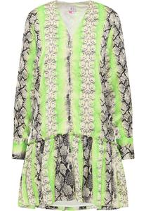 Платье IZIA Mit Reptilprint, цвет Grün Mehrfarbig