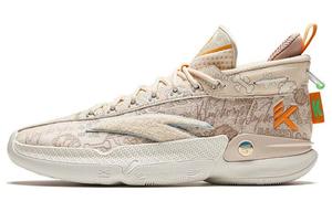 Баскетбольные кроссовки KT9 мужские, серые, среднего размера Anta