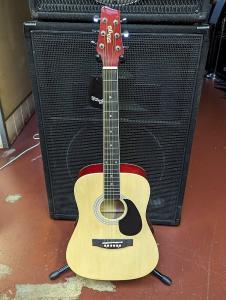 Акустическая гитара Stagg 3/4 Size Natural Dreadnaught Acoustic Guitar - Quality/Value/Performance!