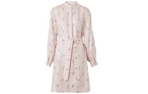 Burberry Женские шорты-платье с рукавами, цвет Baby pink