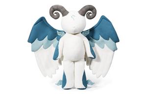 Плюшевая игрушка Mountain And Sea Sutra Divine Beast Baihu-Large Beast My Only Friend, Divine Beast Bai Ze-60cm