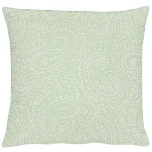 Наволочка 7907 Uni Paisley без наполнителя Apelt, бирюзовый