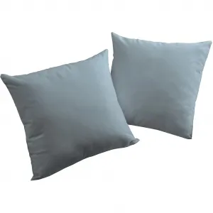 Наволочка для подушки Uni Light Collection в однотонном дизайне Adam, Königsblau