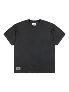 Футболка из хлопка Sign 02 WTAPS, черный