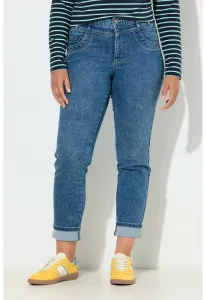 Джинсы с высокой талией, узкие, облегающего кроя. Laurasøn, Blue Denim