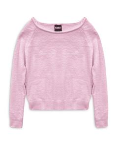 Детский топ с открытыми плечами Parker - для девочек-подростков KatieJnyc, розовый