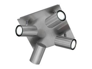 Светодиодный потолочный светильник MeineWunschleuchte Spots dimmbar Silber, серебряный