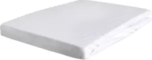 Простыня на резинке из джерси - белая - хлопок - 180 x 200 см Wülfing