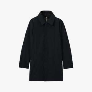 Пальто Logan из эластичного нейлона с воротником-трубой, стандартного кроя Reiss, синий