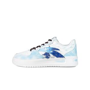 Расслабленные устойчивые к истиранию дышащие низкие кроссовки для скейтбординга unisex ANTA, белый