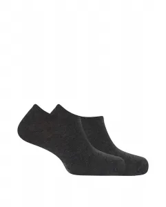 В упаковке 2 пары однотонных мужских носков из органического хлопка Punto Blanco, серый