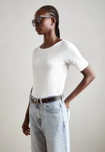 Базовая футболка с коротким рукавом и вырезом-лодочкой Marc O'Polo, White