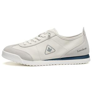Низкие повседневные туфли мужские LEAVELAND, White/Gray