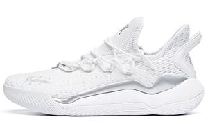 Баскетбольные кроссовки Light Cavalry 5 мужские с низким верхом белые/серебристые Anta