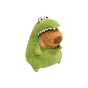Плюшевая игрушка креативная свинка крокодил капибара, высота 30см/40см Fat Fat Dragon