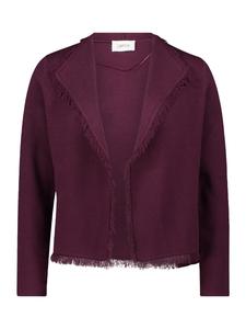 Вязаный кардиган Cartoon, баклажановый