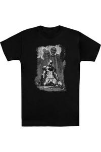 Футболка с коротким рукавом для взрослых Batman Sketchy Shadows Gildan, черный