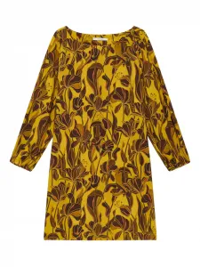 Мини-платье Lily's Ballet с цветочным принтом Maliparmi, желтый