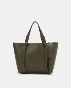 Клатч с плетеными ручками Jo & Mr. Joe, хаки