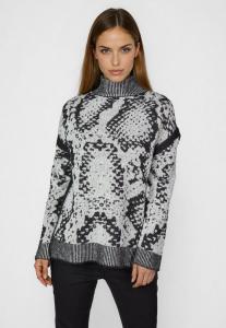 Джемпер Marc Aurel Jumper, Offwhite Varied/Light Grey