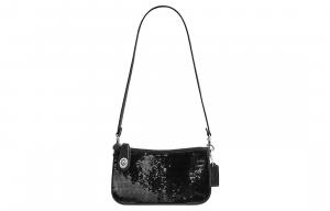 COACH Кожаная сумка через плечо из телячьей кожи