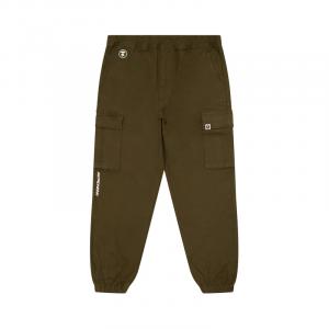 Bathing APE брюки с зауженным кроем и карманами карго Aape, хаки