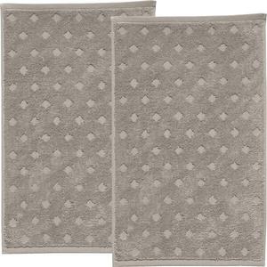 Гостевое полотенце Erwin Müller 2er-Pack 200373, 30x1x50 см, серо-коричневый