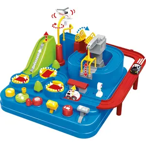 Трасса для отработки навыков вождения гоночных автомобилей Тачан Tachan, синий