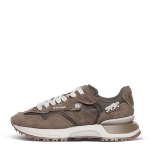 Daisy Fellowes Кроссовки Cheetah Collection для увеличения роста устойчивые к истиранию противоскользящие низкие повседневные унисекс кофе, цвет Coffee