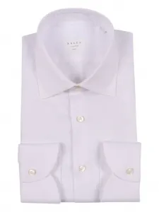 Рубашка из хлопка с манжетами на пуговицах Xacus, белый